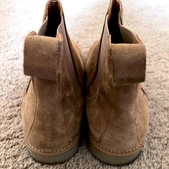 ZARA Chelsea Suede Boots - Picture 3 of 5
